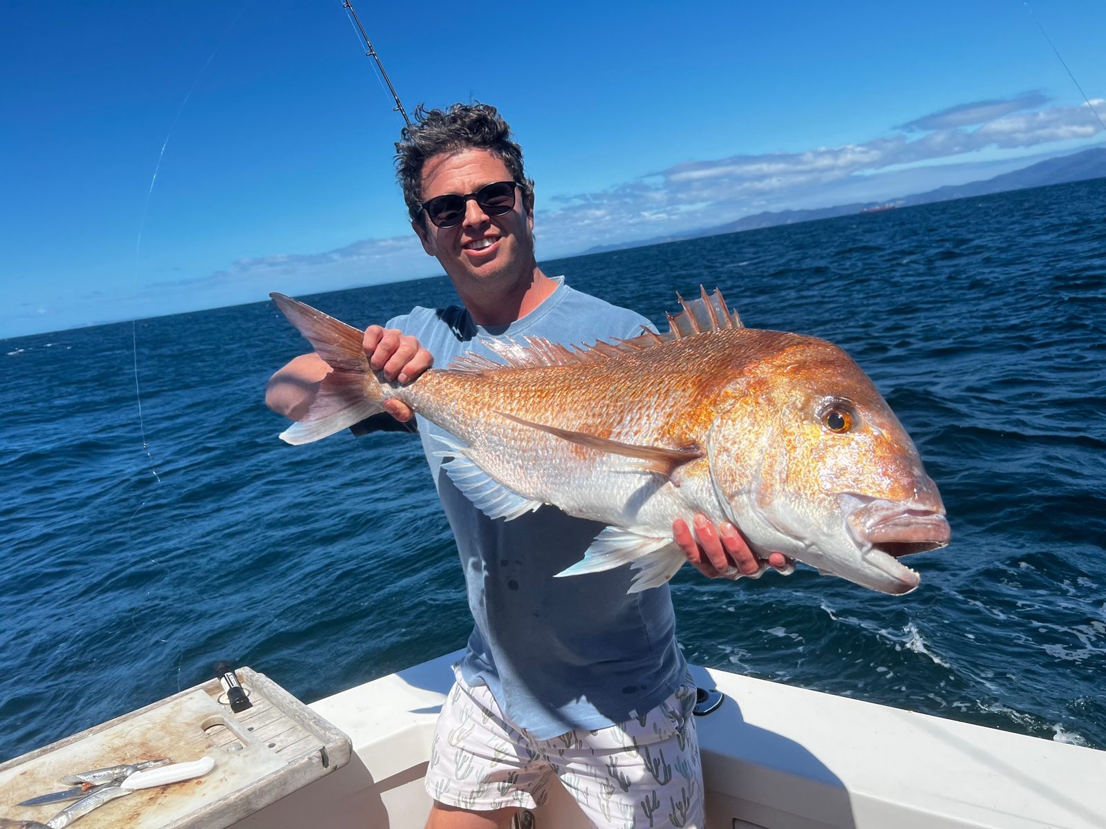 Poenamo Fishing Club members and catches