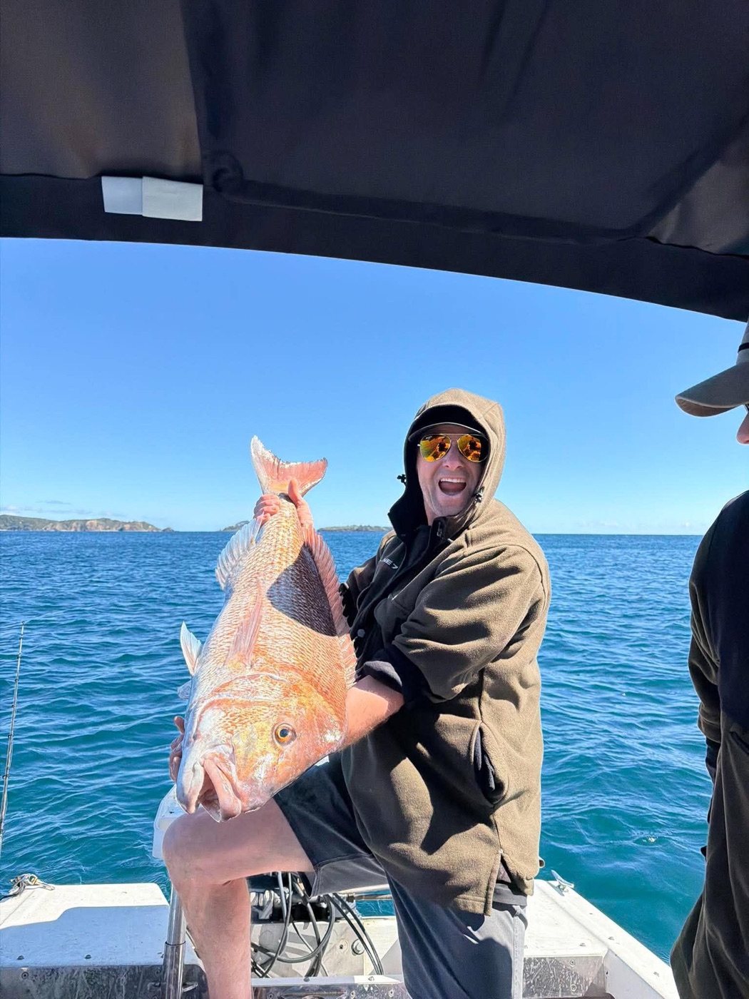 Poenamo's biggest snapper: Darrel Catchpole, 81.5cm